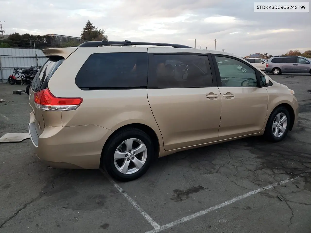 5TDKK3DC9CS243199 2012 Toyota Sienna Le