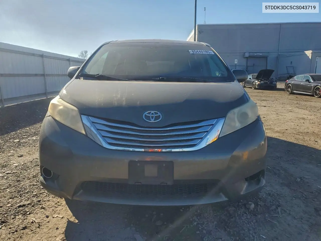 5TDDK3DC5CS043719 2012 Toyota Sienna Xle