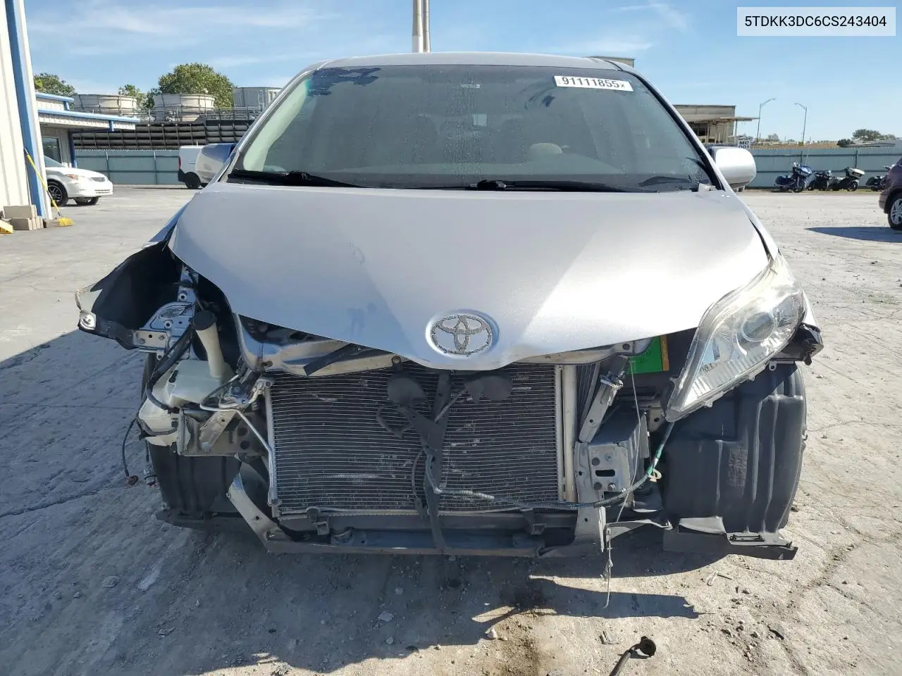 5TDKK3DC6CS243404 2012 Toyota Sienna Le