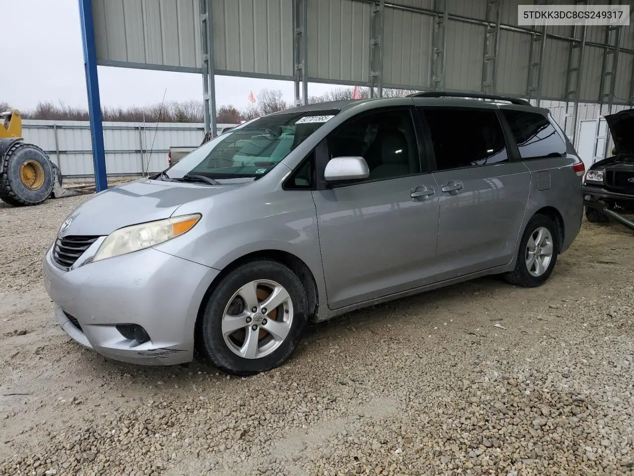 5TDKK3DC8CS249317 2012 Toyota Sienna Le