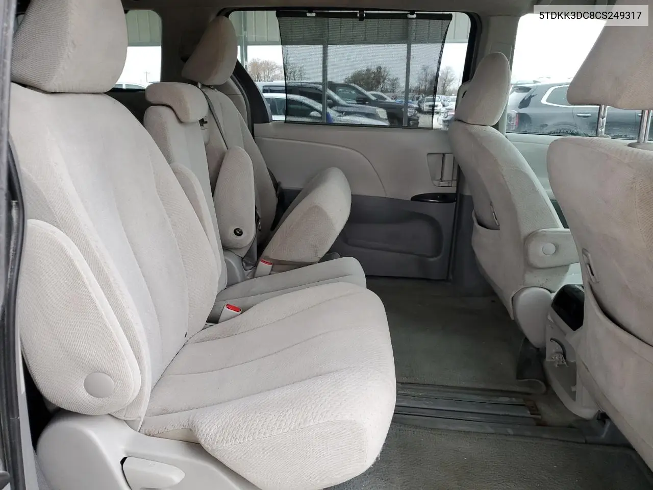 5TDKK3DC8CS249317 2012 Toyota Sienna Le