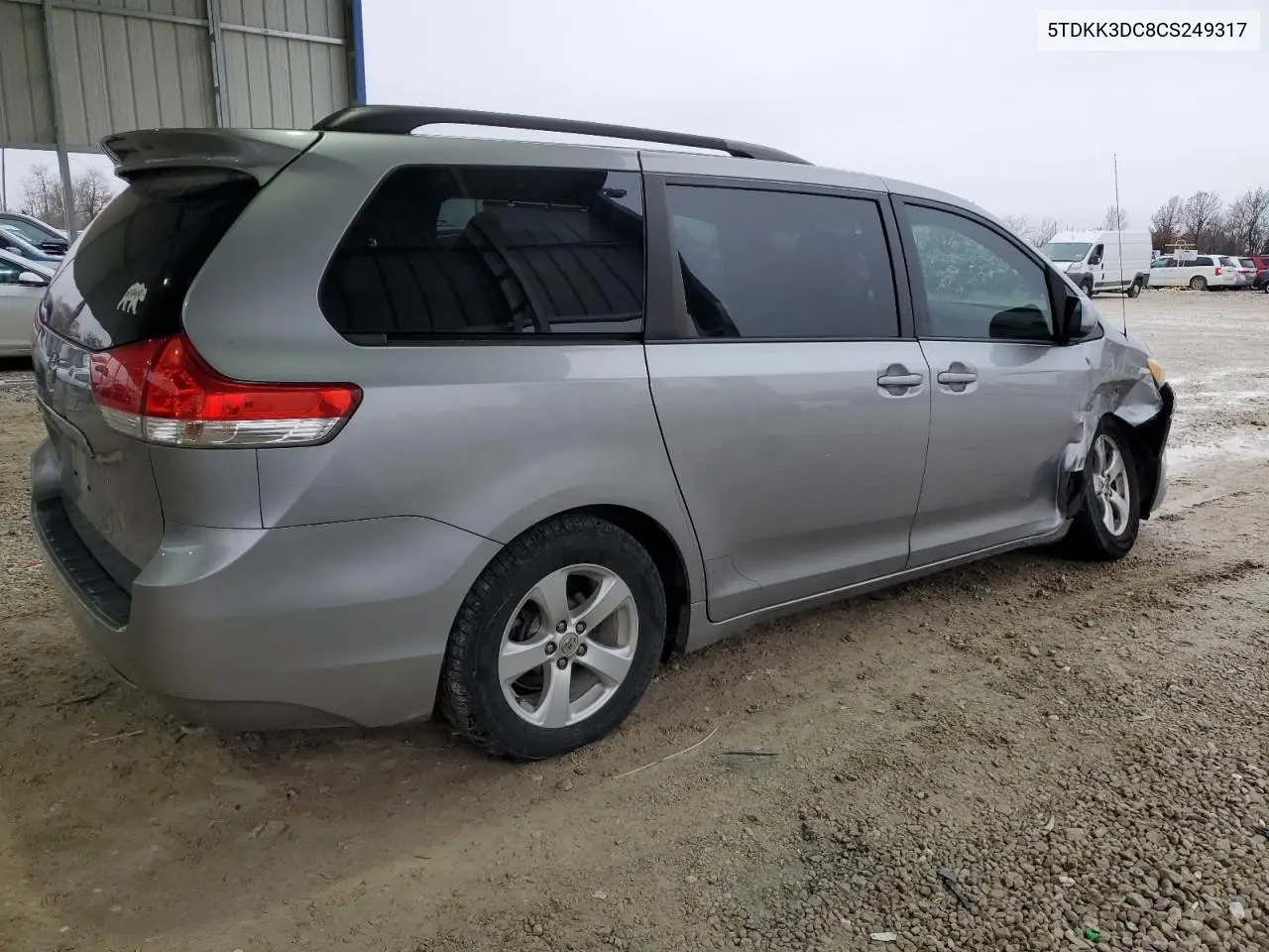 5TDKK3DC8CS249317 2012 Toyota Sienna Le