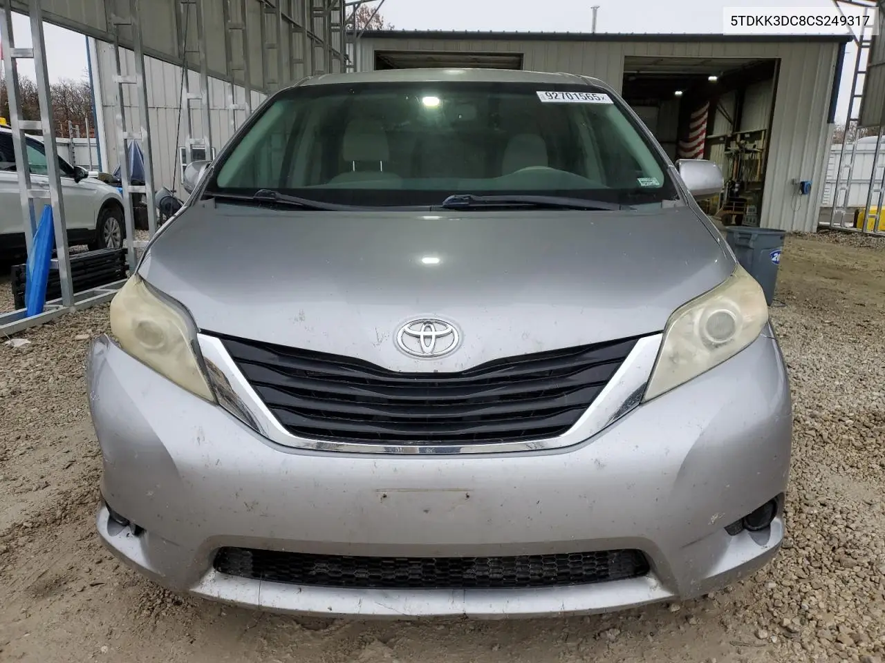5TDKK3DC8CS249317 2012 Toyota Sienna Le