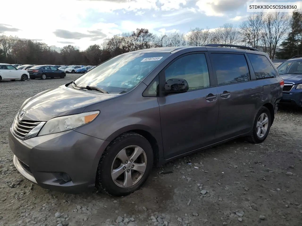 5TDKK3DC5CS268360 2012 Toyota Sienna Le