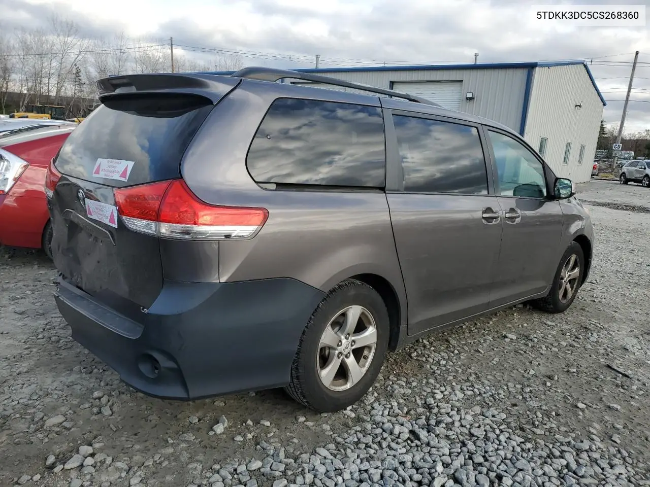 5TDKK3DC5CS268360 2012 Toyota Sienna Le
