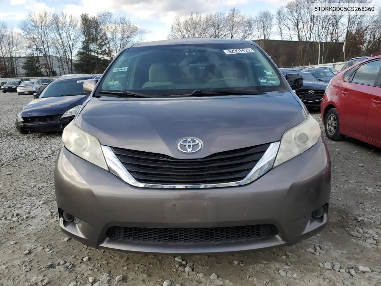 5TDKK3DC5CS268360 2012 Toyota Sienna Le