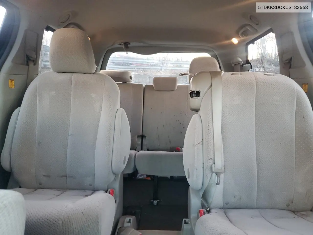 5TDKK3DCXCS183658 2012 Toyota Sienna Le