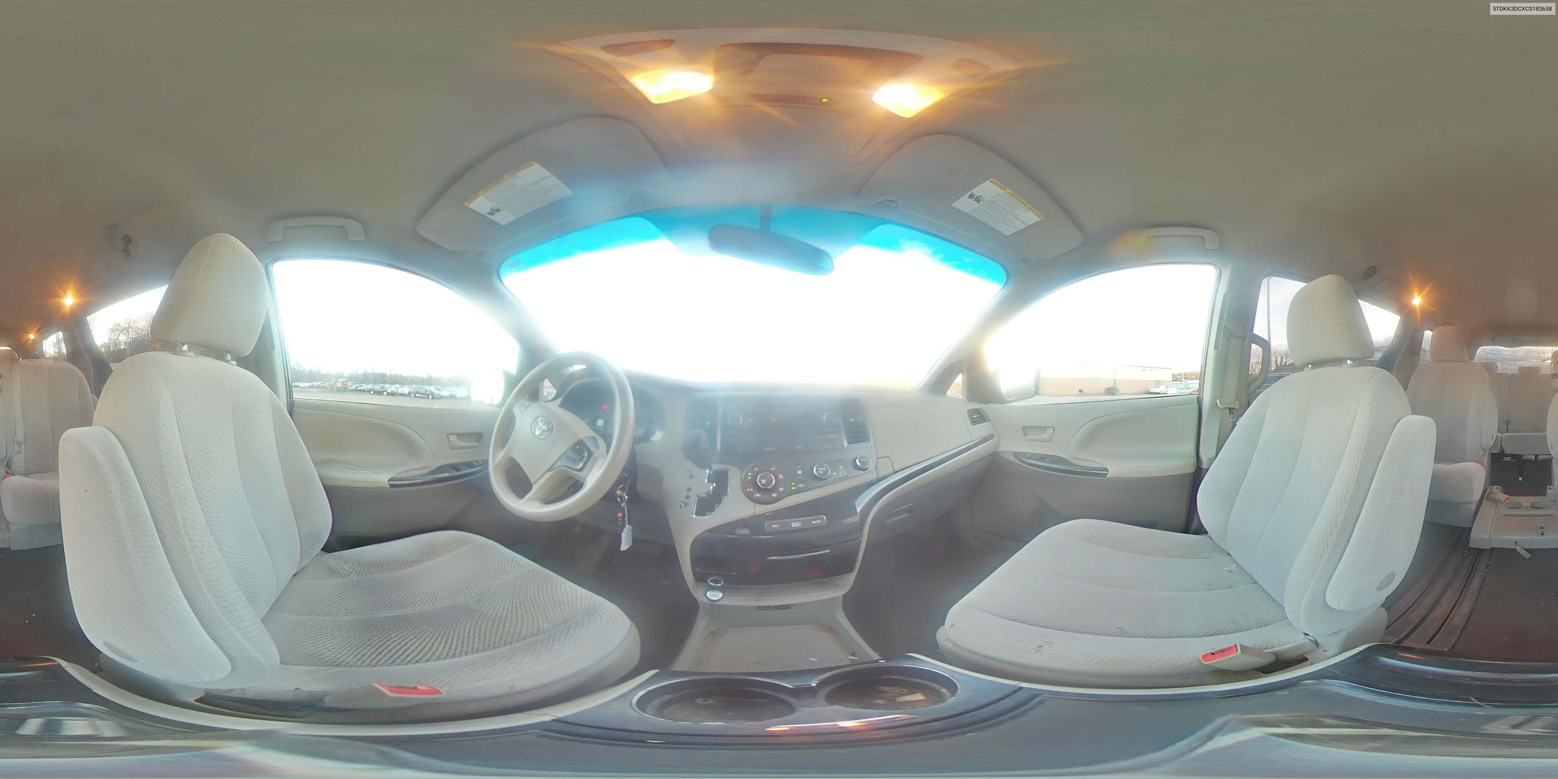 5TDKK3DCXCS183658 2012 Toyota Sienna Le