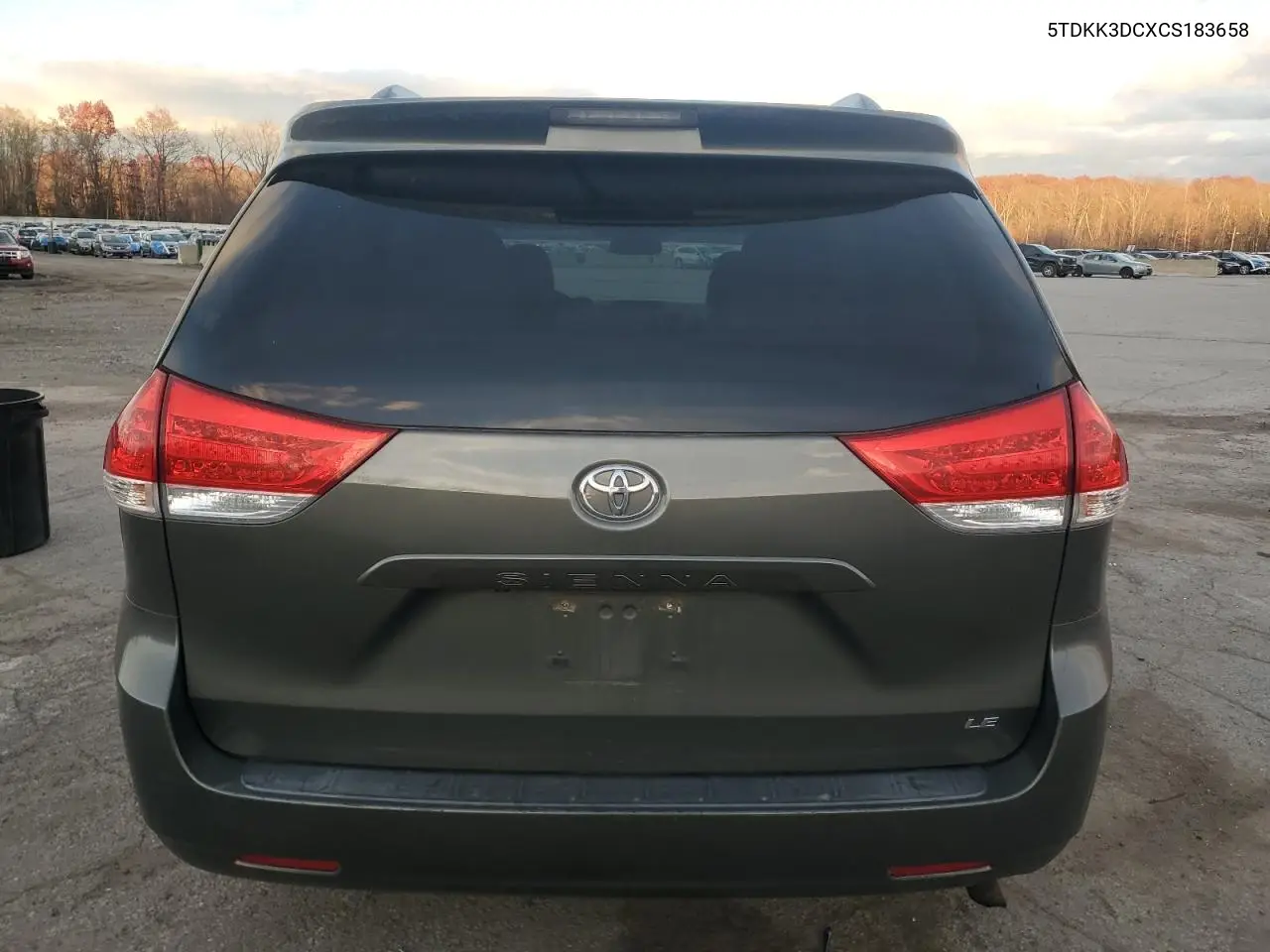 5TDKK3DCXCS183658 2012 Toyota Sienna Le