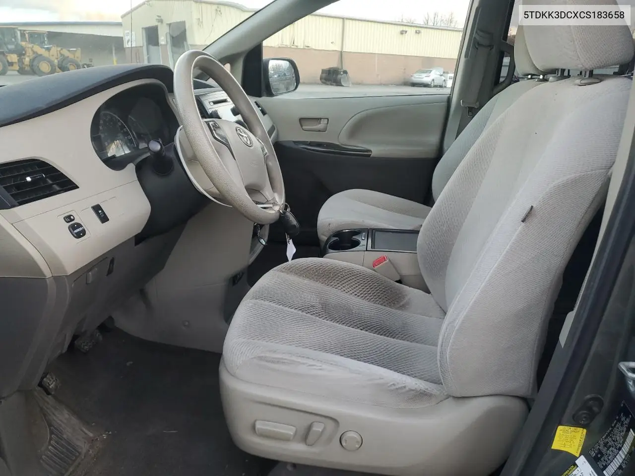5TDKK3DCXCS183658 2012 Toyota Sienna Le
