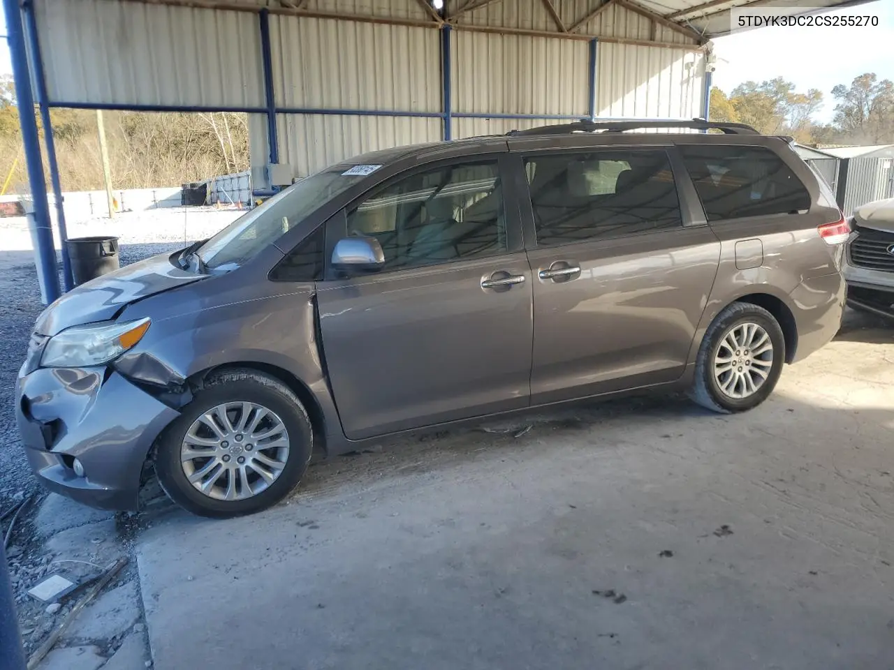 5TDYK3DC2CS255270 2012 Toyota Sienna Xle