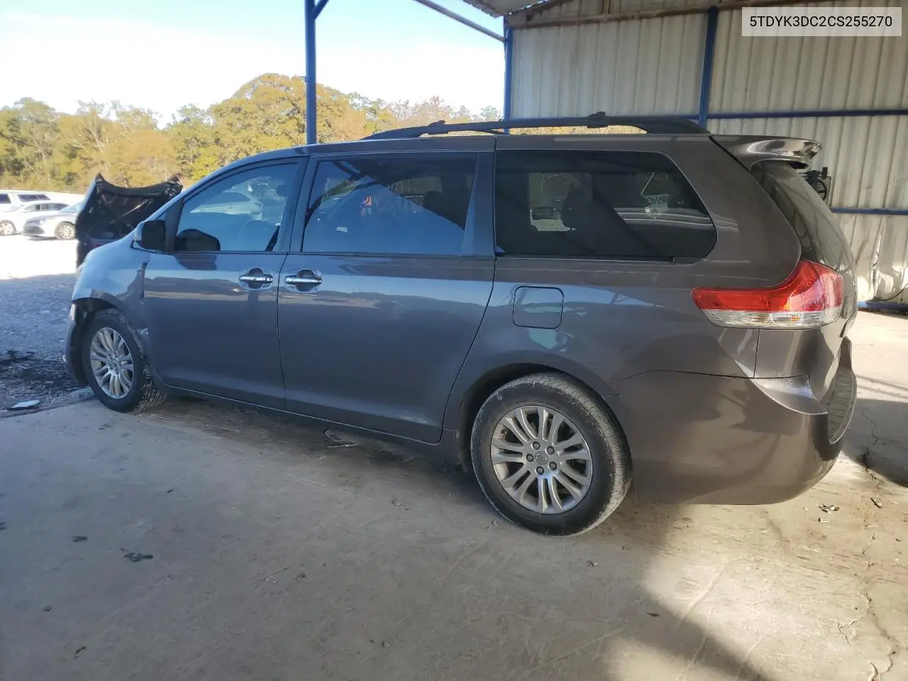 5TDYK3DC2CS255270 2012 Toyota Sienna Xle