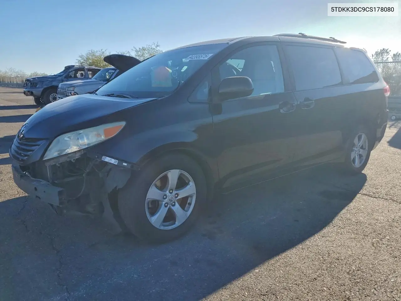 5TDKK3DC9CS178080 2012 Toyota Sienna Le
