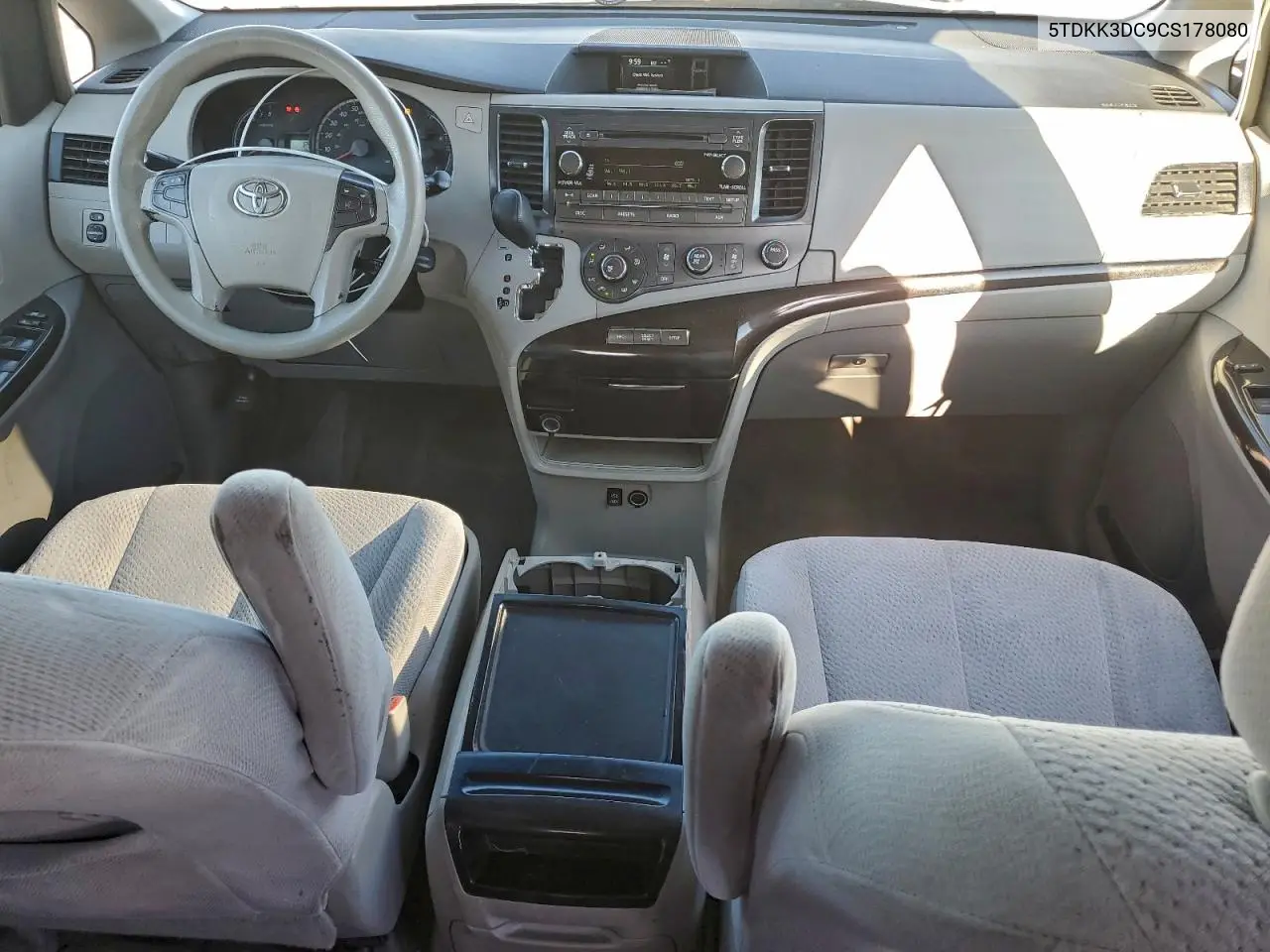 5TDKK3DC9CS178080 2012 Toyota Sienna Le
