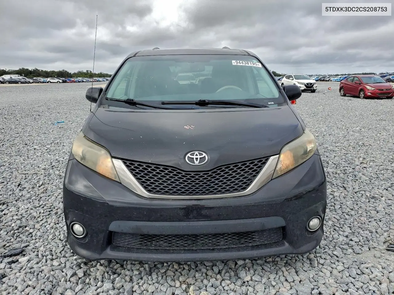 5TDXK3DC2CS208753 2012 Toyota Sienna Sport