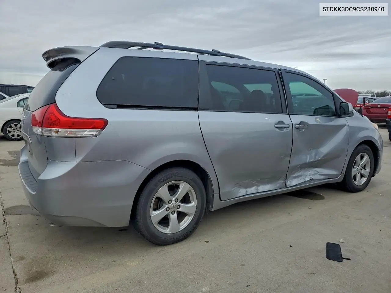 5TDKK3DC9CS230940 2012 Toyota Sienna Le