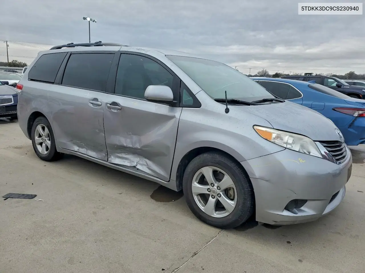 5TDKK3DC9CS230940 2012 Toyota Sienna Le