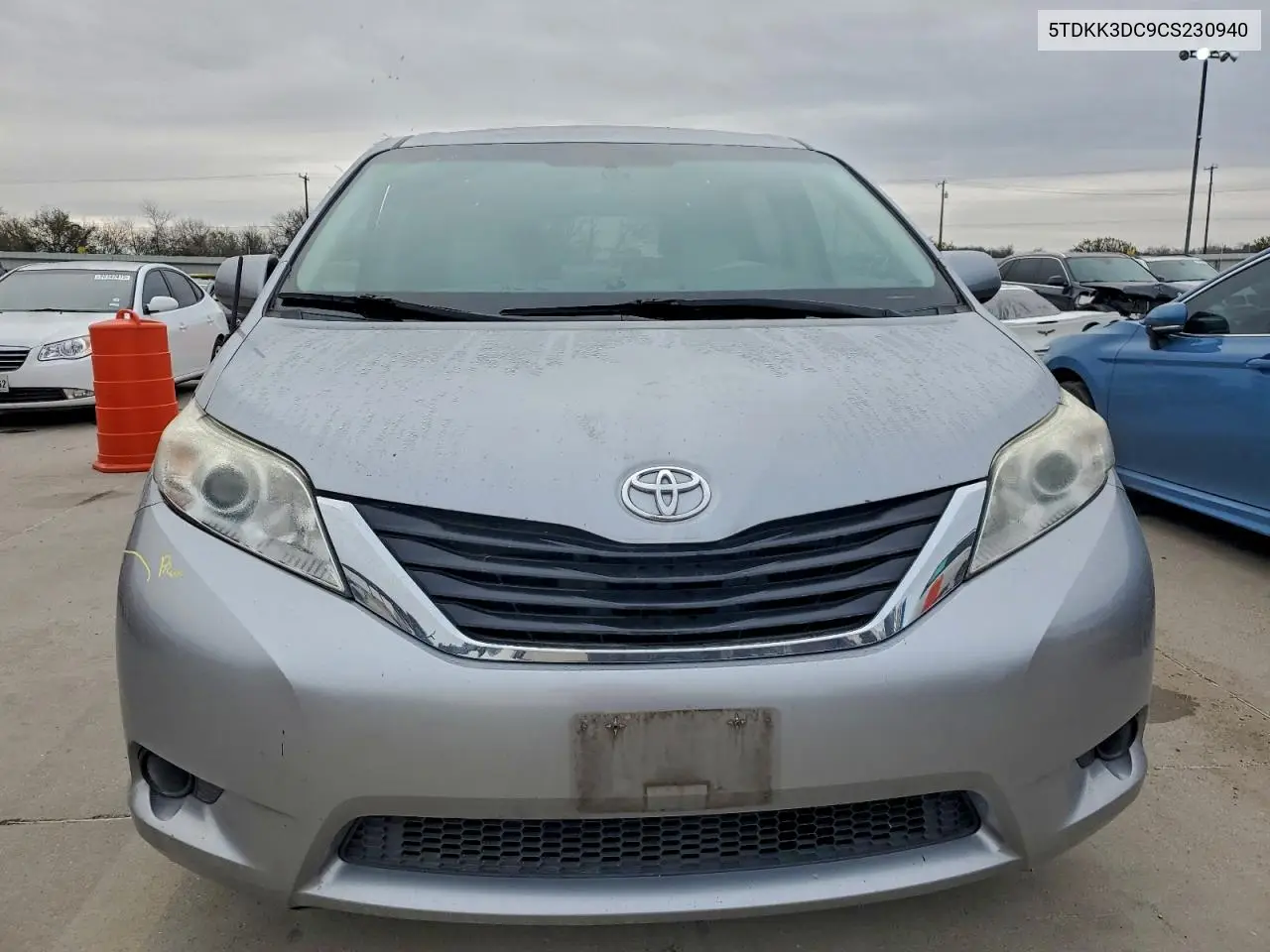 5TDKK3DC9CS230940 2012 Toyota Sienna Le