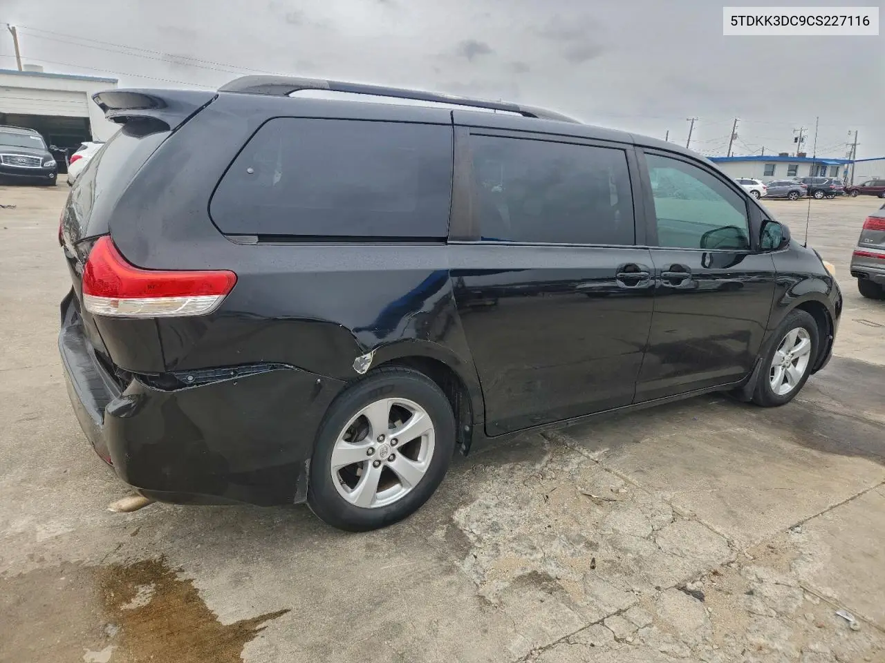 5TDKK3DC9CS227116 2012 Toyota Sienna Le