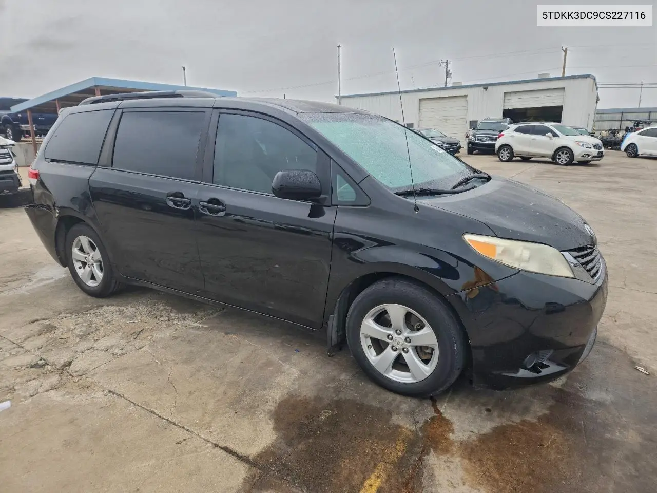 5TDKK3DC9CS227116 2012 Toyota Sienna Le