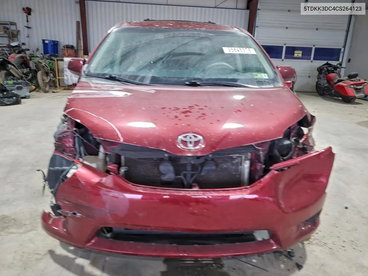 5TDKK3DC4CS264123 2012 Toyota Sienna Le