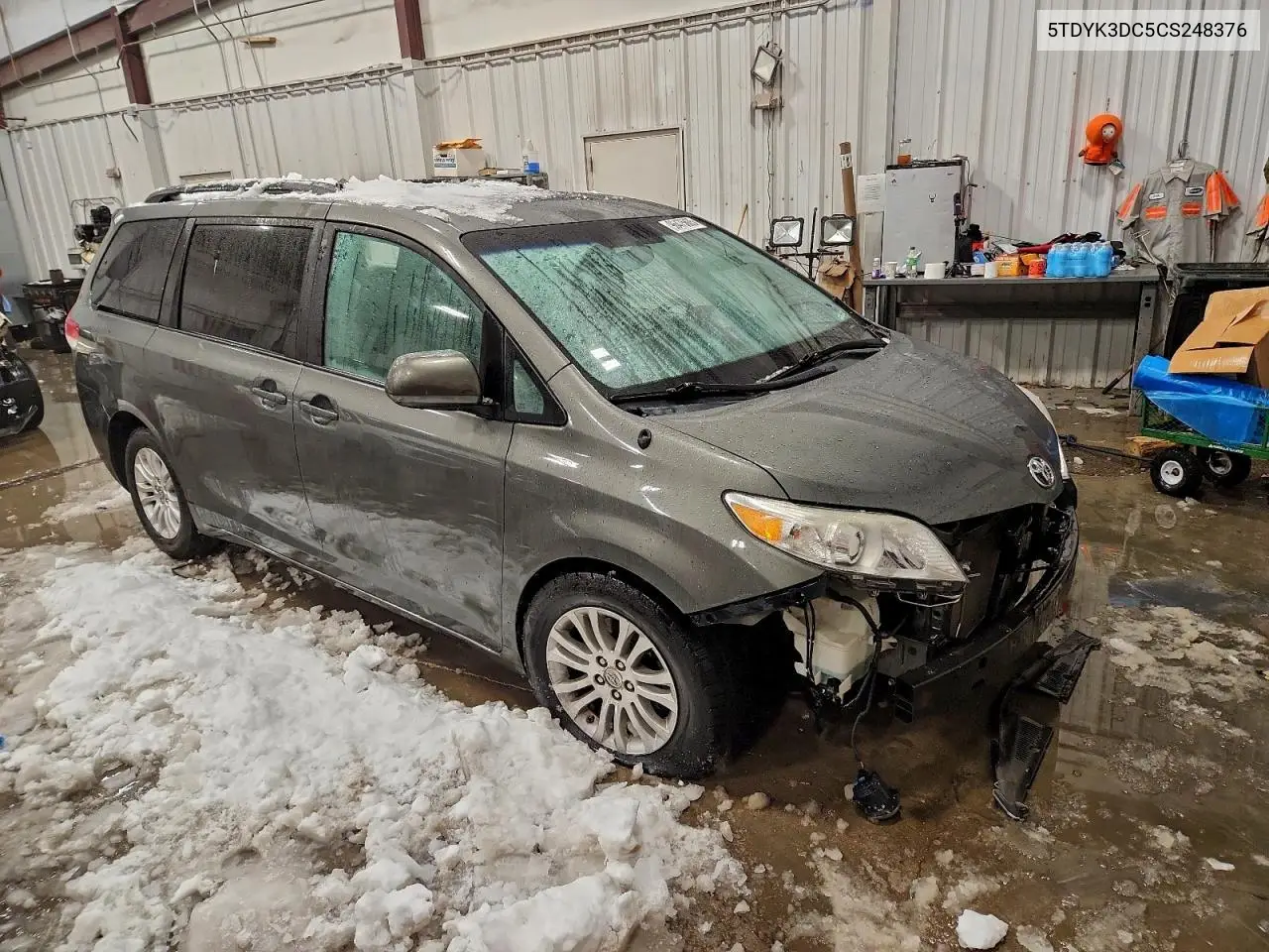 5TDYK3DC5CS248376 2012 Toyota Sienna Xle