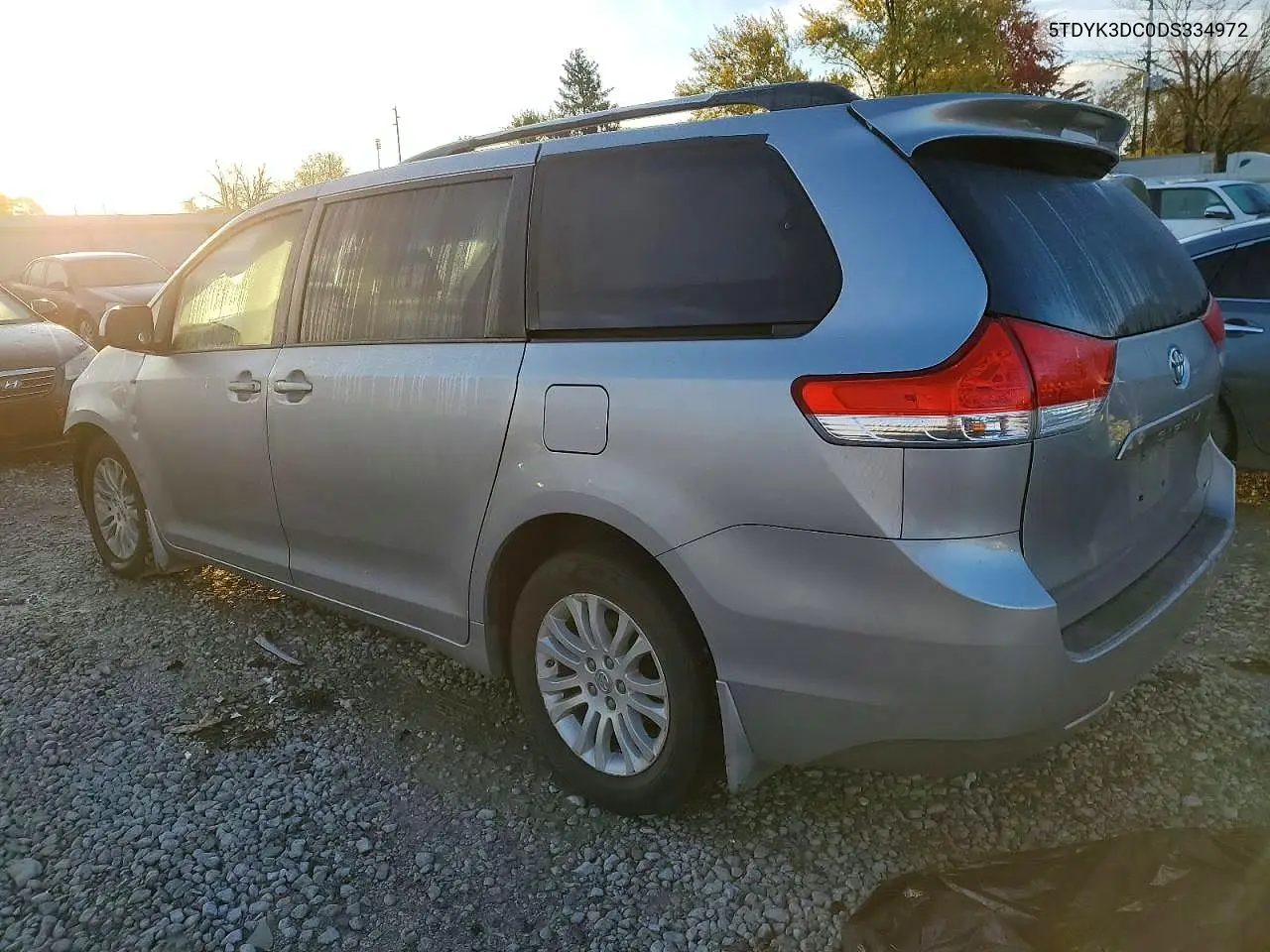 5TDYK3DC0DS334972 2013 Toyota Sienna Xle 8-Passenger