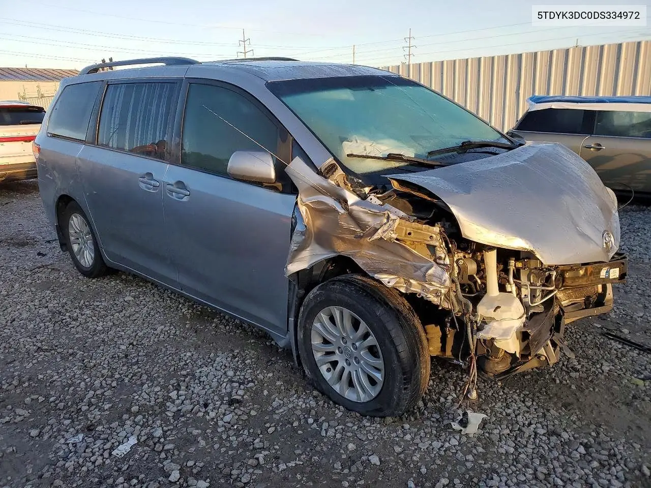 5TDYK3DC0DS334972 2013 Toyota Sienna Xle 8-Passenger