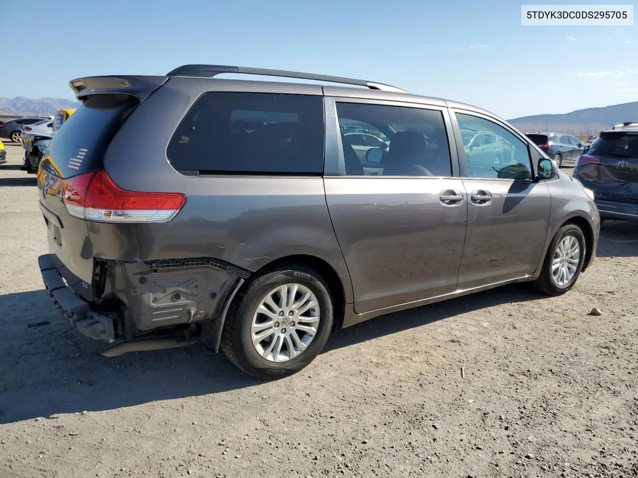 2013 Toyota Sienna Xle VIN: 5TDYK3DC0DS295705 Lot: 70133554