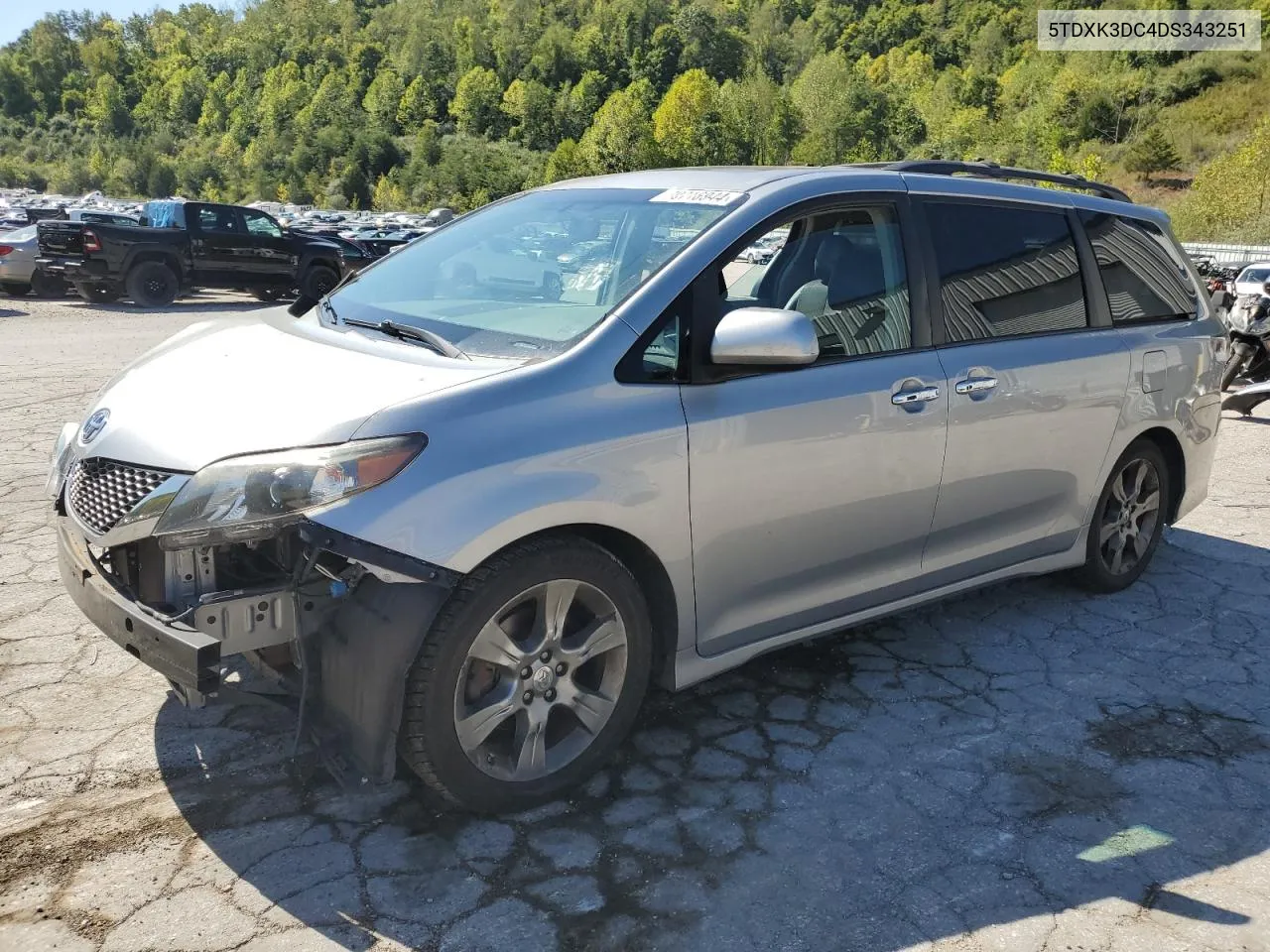 5TDXK3DC4DS343251 2013 Toyota Sienna Sport