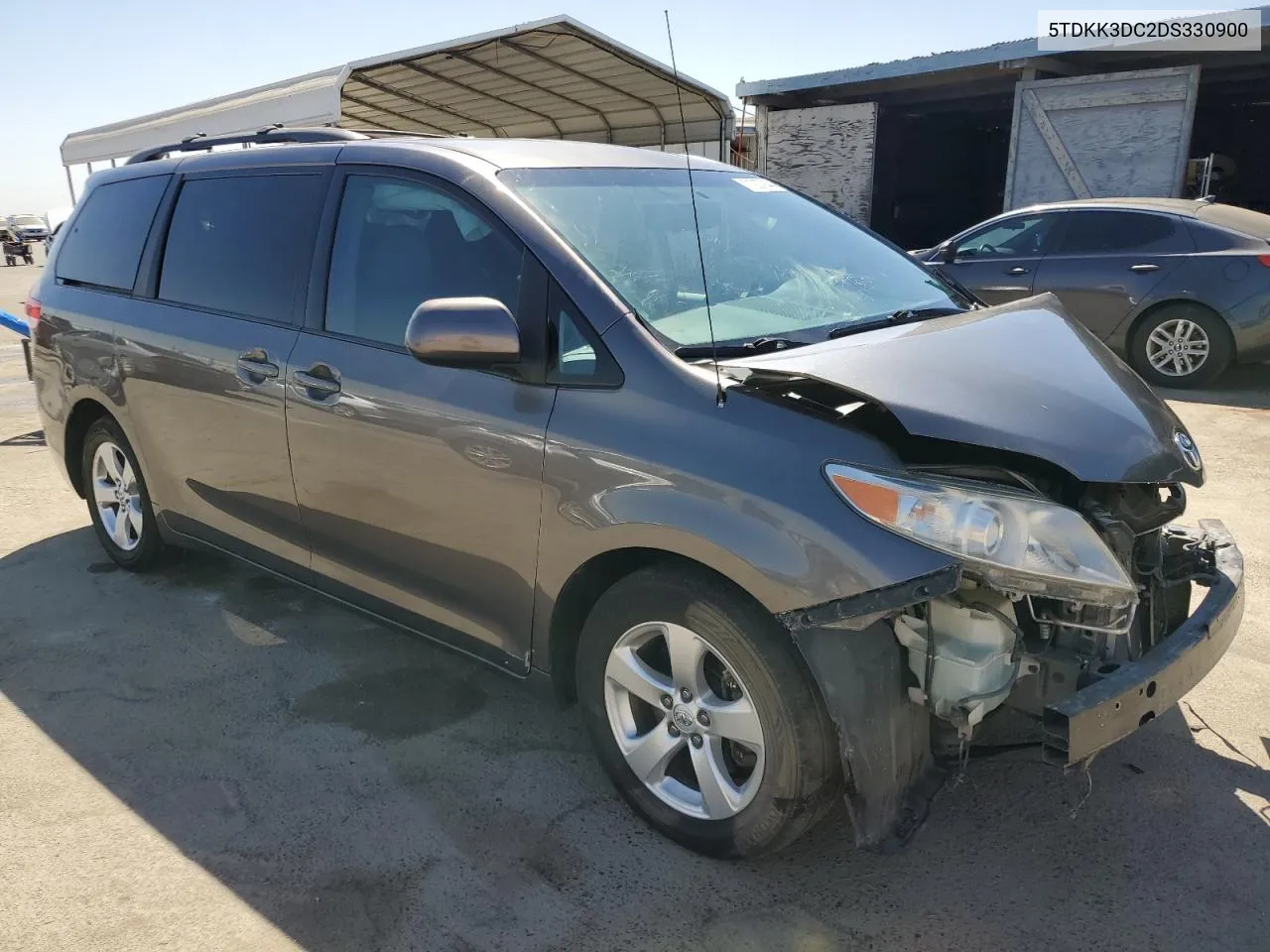 2013 Toyota Sienna Le VIN: 5TDKK3DC2DS330900 Lot: 71227944