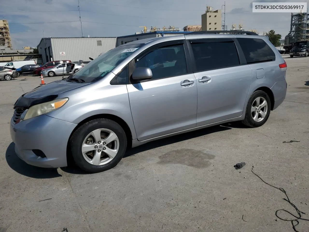 2013 Toyota Sienna Le VIN: 5TDKK3DC5DS369917 Lot: 71845024