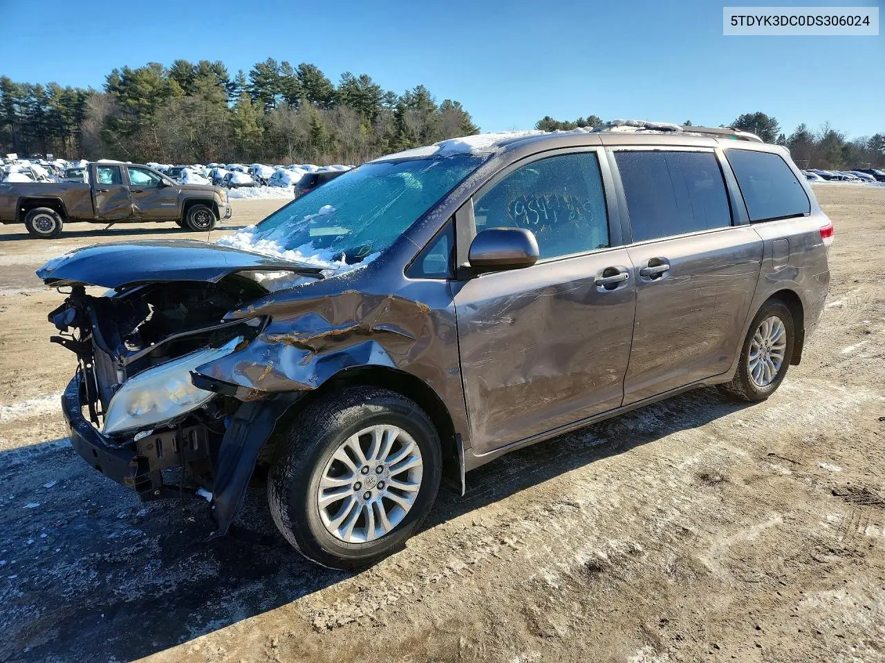 5TDYK3DC0DS306024 2013 Toyota Sienna Xle