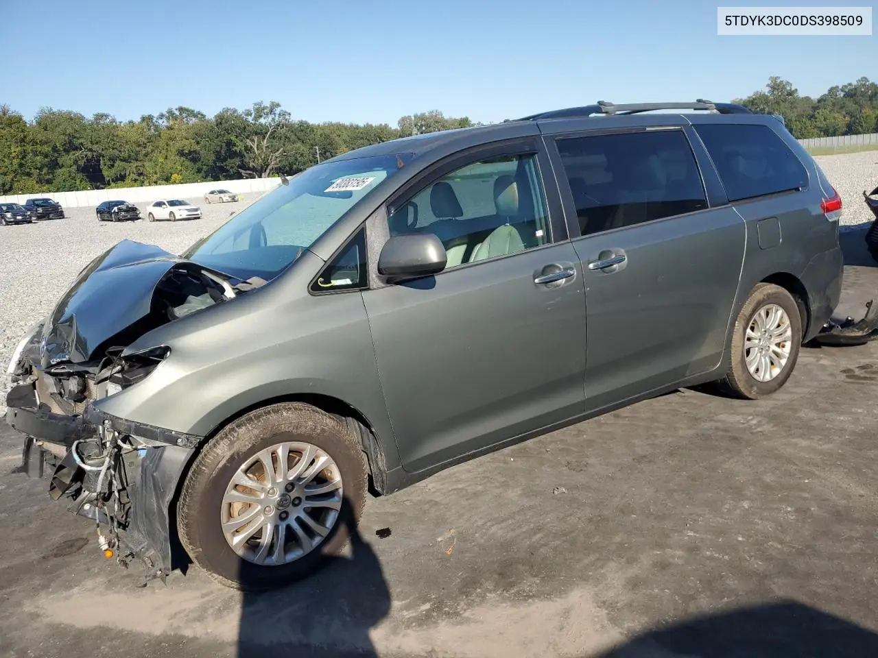 5TDYK3DC0DS398509 2013 Toyota Sienna Xle