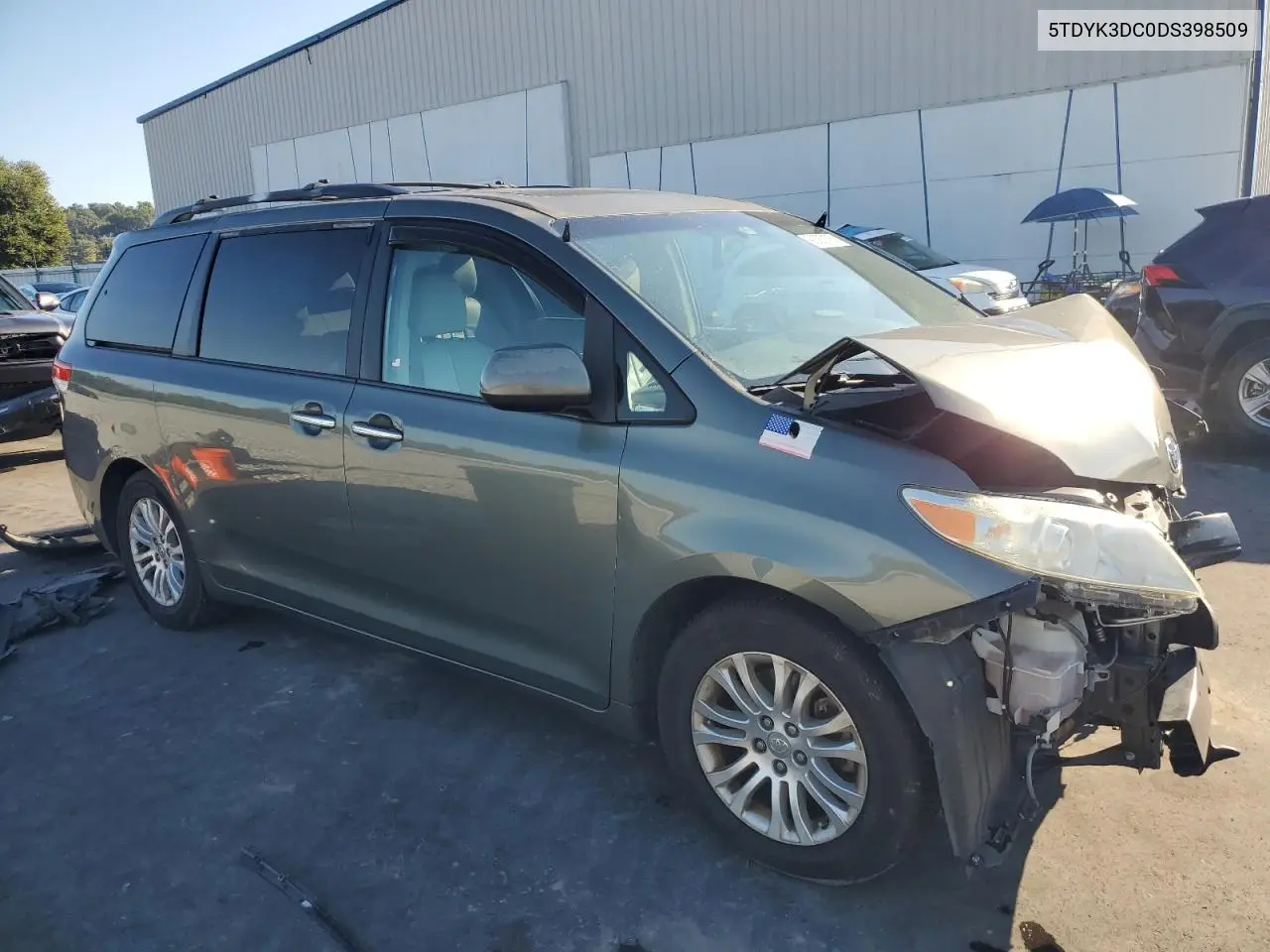 5TDYK3DC0DS398509 2013 Toyota Sienna Xle