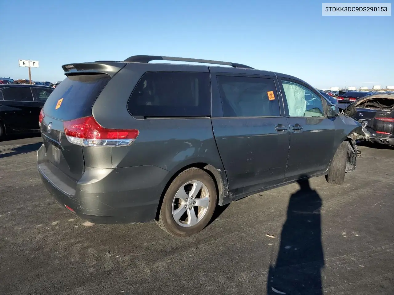 5TDKK3DC9DS290153 2013 Toyota Sienna Le