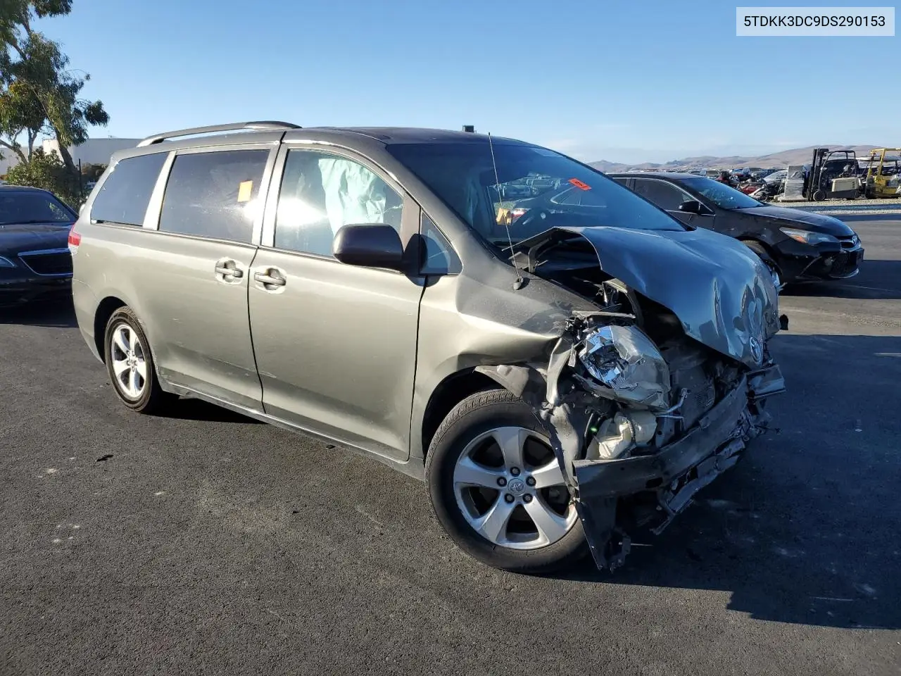 5TDKK3DC9DS290153 2013 Toyota Sienna Le