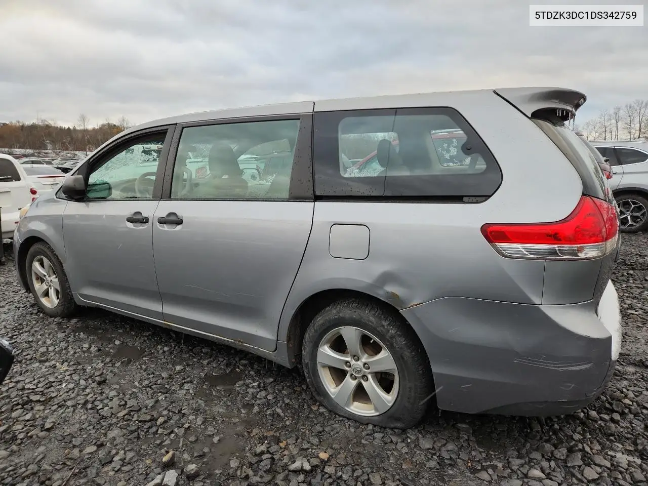 5TDZK3DC1DS342759 2013 Toyota Sienna