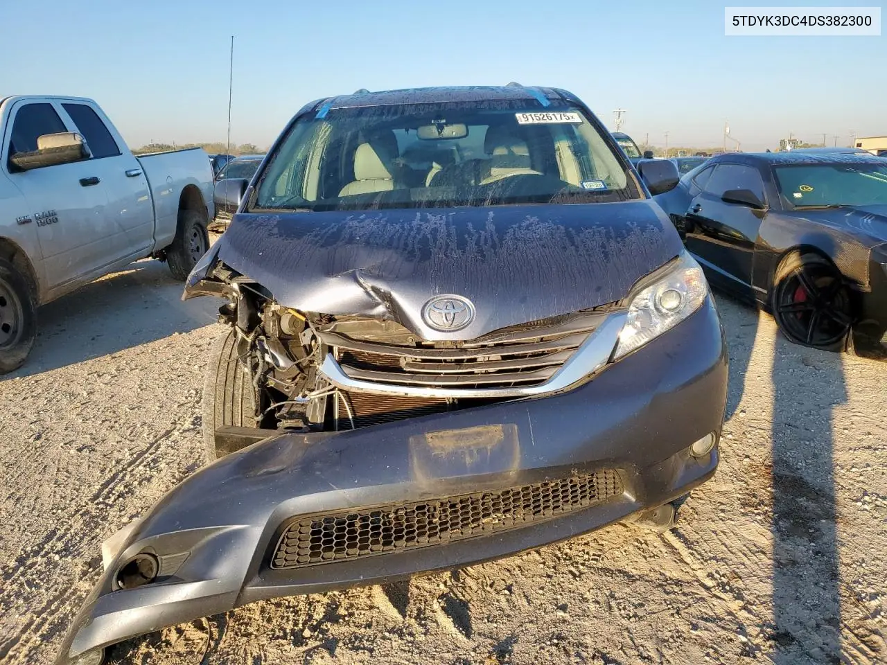 5TDYK3DC4DS382300 2013 Toyota Sienna Xle