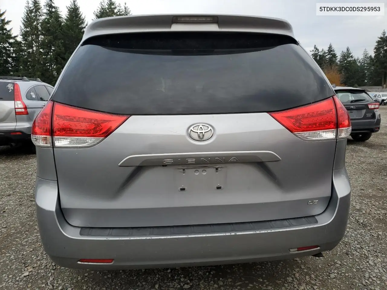 5TDKK3DC0DS295953 2013 Toyota Sienna Le