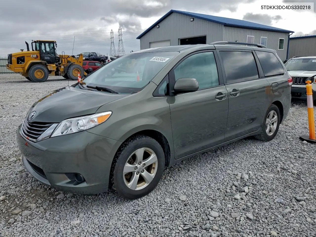 5TDKK3DC4DS330218 2013 Toyota Sienna Le