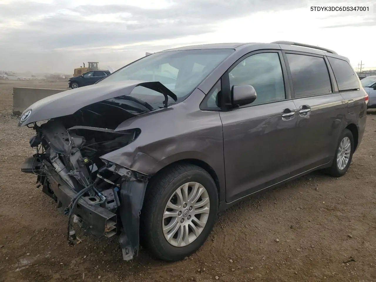 5TDYK3DC6DS347001 2013 Toyota Sienna Xle