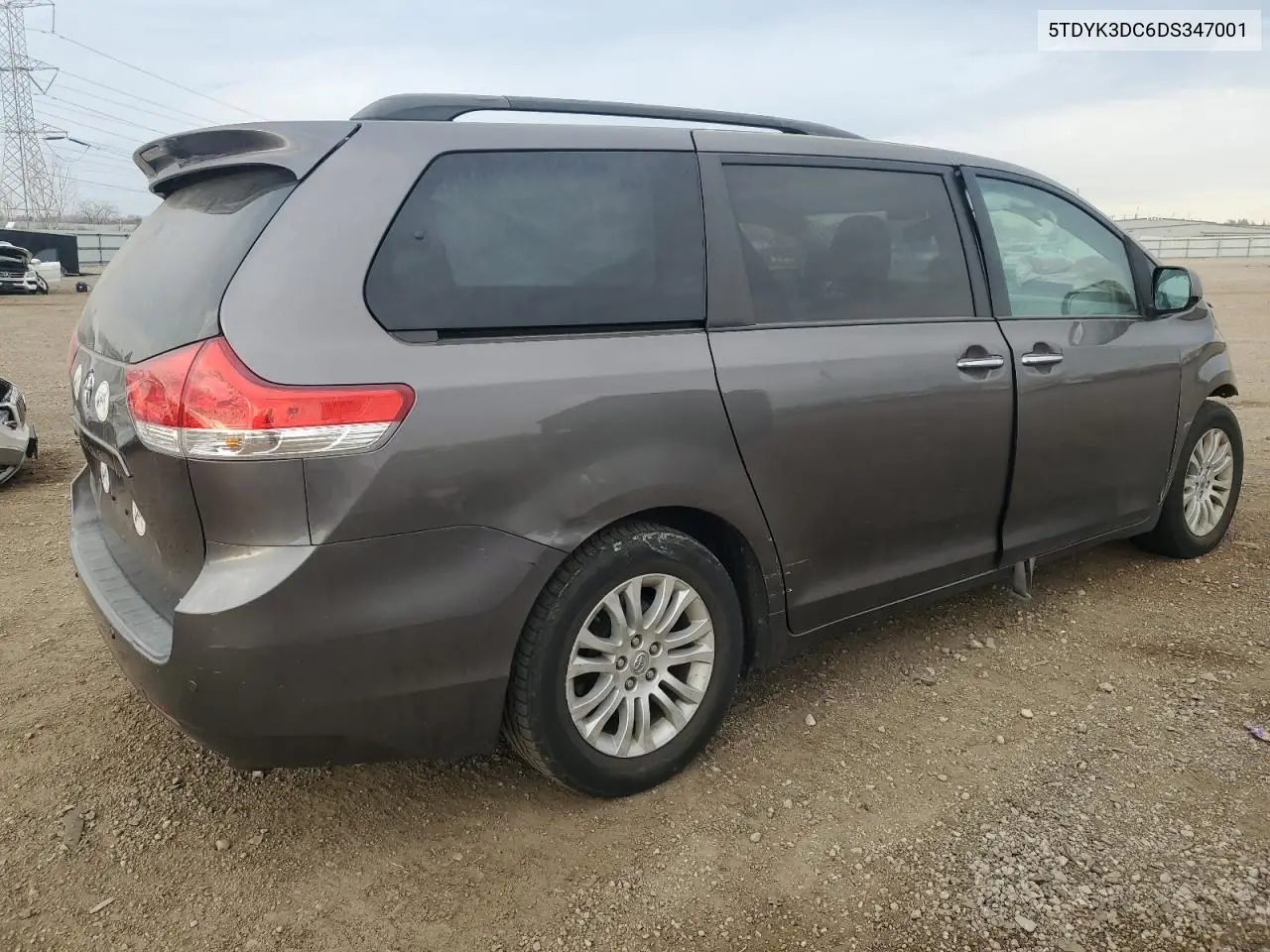 5TDYK3DC6DS347001 2013 Toyota Sienna Xle