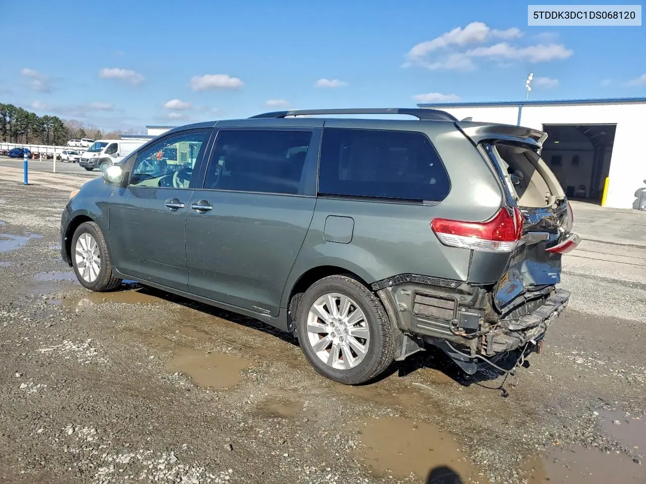 5TDDK3DC1DS068120 2013 Toyota Sienna Xle