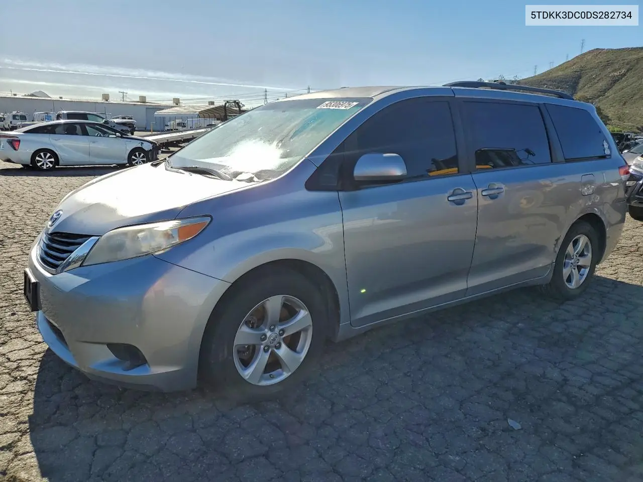 5TDKK3DC0DS282734 2013 Toyota Sienna Le