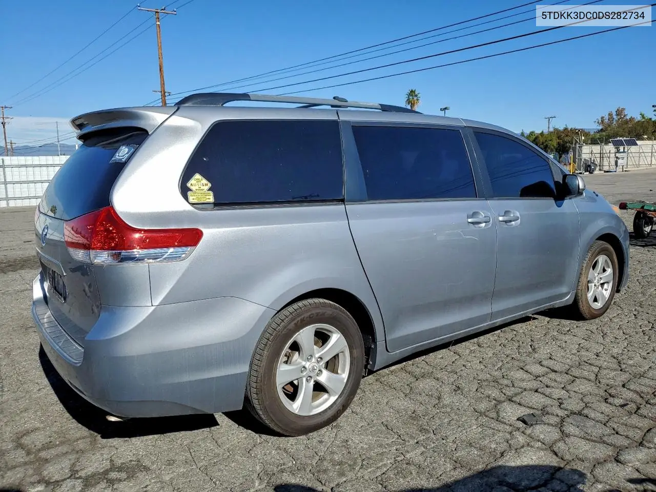 5TDKK3DC0DS282734 2013 Toyota Sienna Le