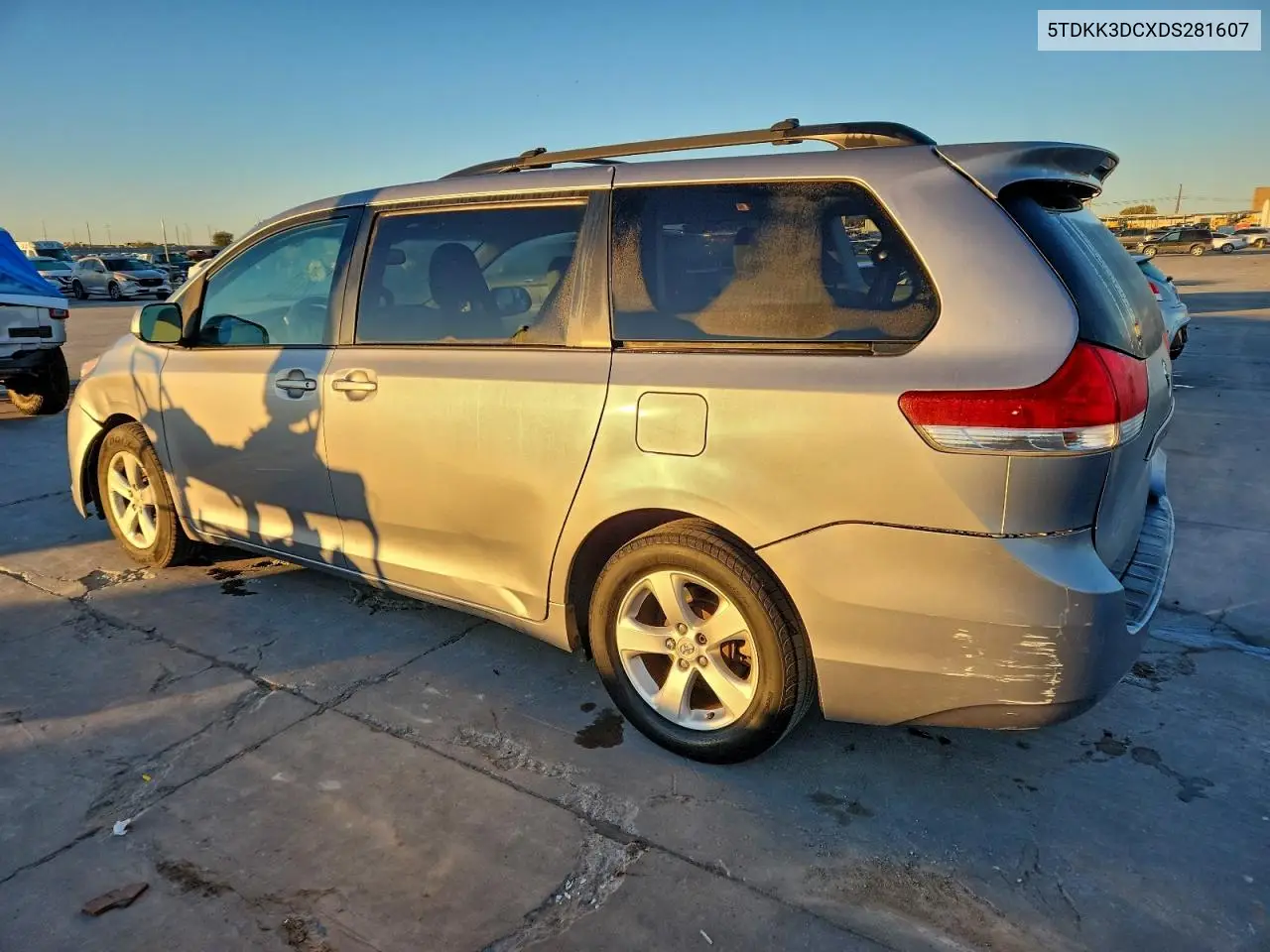 5TDKK3DCXDS281607 2013 Toyota Sienna Le