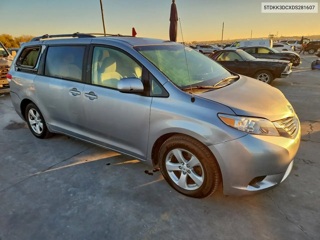 5TDKK3DCXDS281607 2013 Toyota Sienna Le