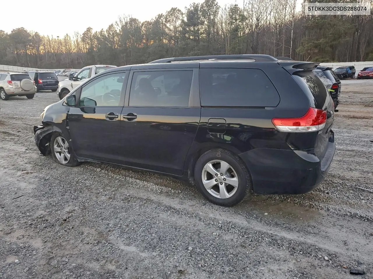 5TDKK3DC3DS288074 2013 Toyota Sienna Le