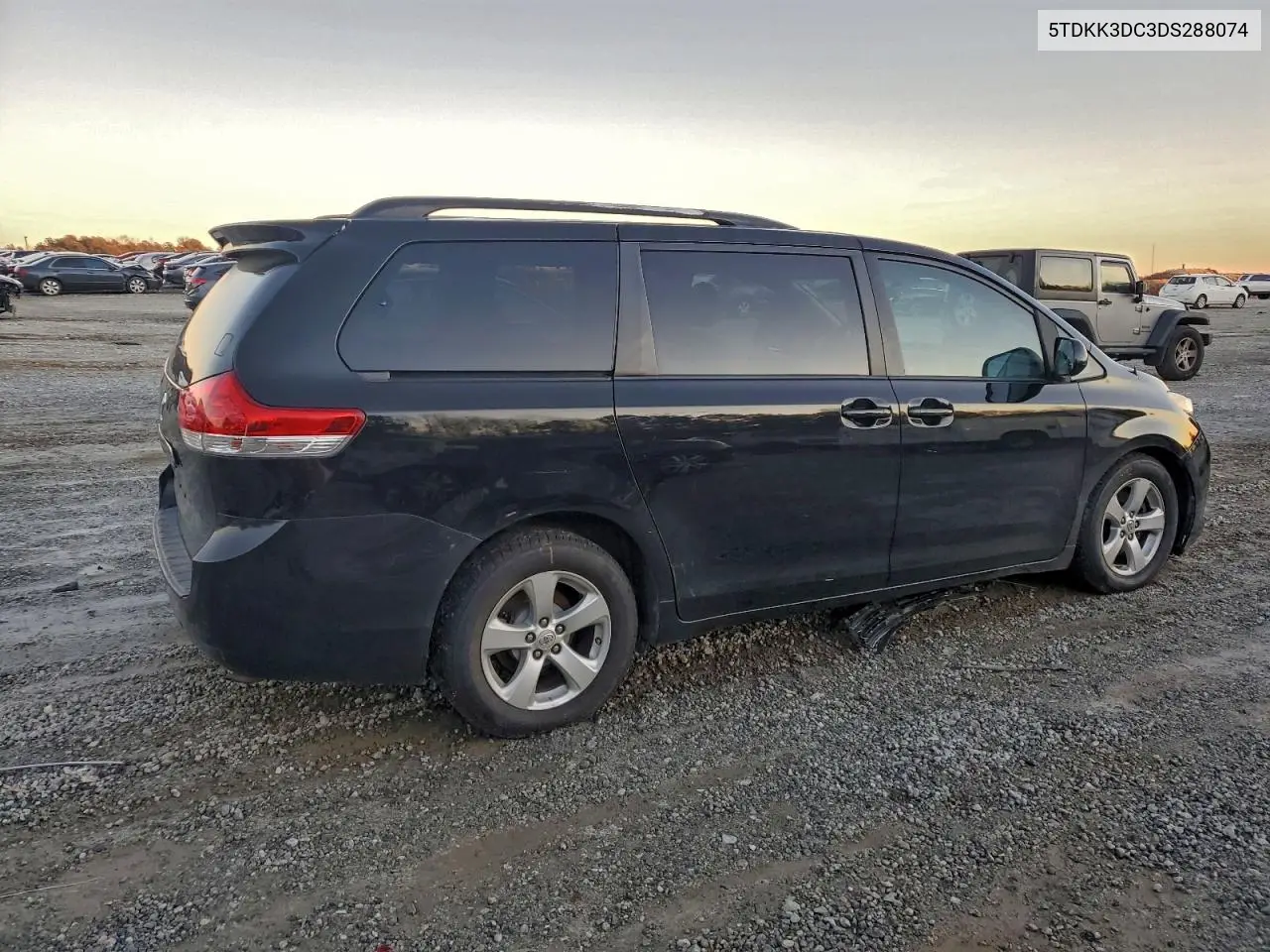 5TDKK3DC3DS288074 2013 Toyota Sienna Le